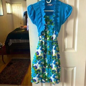 SCEECHLESS 1970’s sun dress SIZE M floral